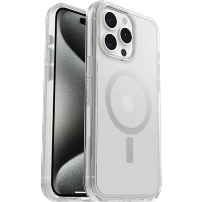 Obrázek Otterbox Symmetry MagSafe PC Back Cover Průhledné Apple iPhone 15 Pro Max