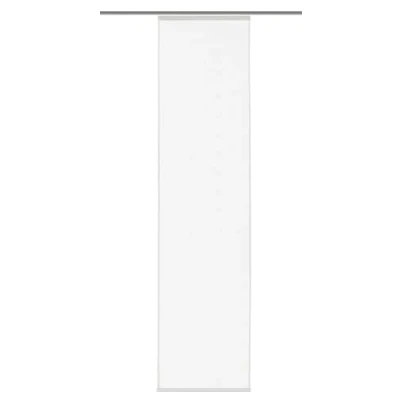 Obrázek Home fashion 86110 701 bílý posuvný závěs &quot;Řím&quot; Uni / 245 x 60 cm voál