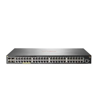 Obrázek HP Hewlett Packard Enterprise 2930F 48G Poe+ 4SFP Switch, stříbrný