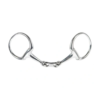 Obrázek Harry&#039;s Horse Eggbut snaffle, french mouth flat link 13mm