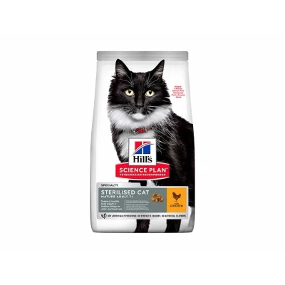 Obrázek HILLS Feline Mature Adult 7+ Sterilised Chicken 3kg