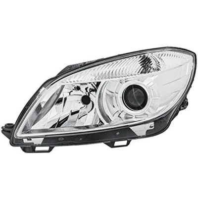 Obrázek HELLA 1EL 010 417 371 FF/DE/halogenové světlomety mimo jiné Škoda Fabia II (542) chrom ECE pro pravostranný provoz levý