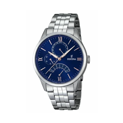 Obrázek Festina Retro Hodinky se stopkami, Muži, Velikost: One Size, Blue