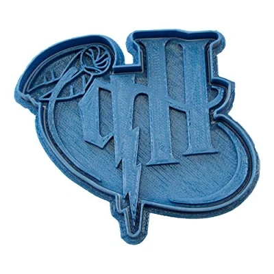 Obrázek Cuticuter Snitch Harry Potter Ausstechform, Kunststoff, blau, 8x7x1.5 cm