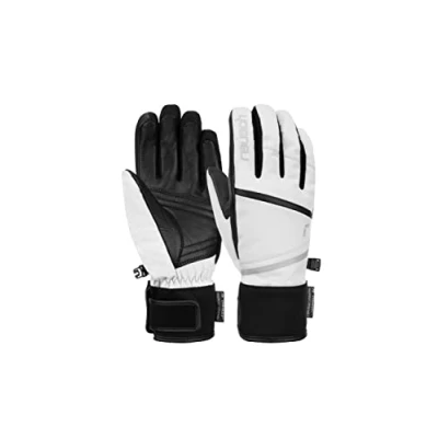 Obrázek Reusch Tessa STORMBLOXX™ s membránou odolnou proti větru a vodě, mimořádně aktivní lyžařské rukavice, sportovní rukavice do sněhu krátkým zakončením suchým zipem, 8