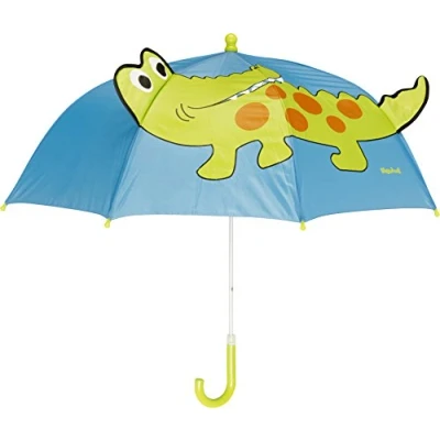 Obrázek Playshoes Deštník s dětským mechanismem Unisex Dětský deštník, 3D krokodýl