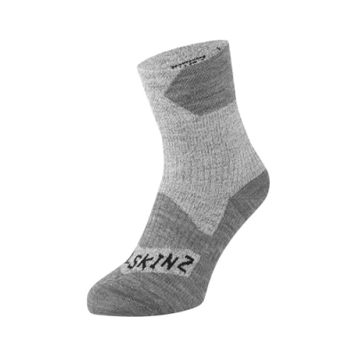 Obrázek Sealskinz Unisex vodotěsné ponožky do každého počasí délka kotníku, šedé, M