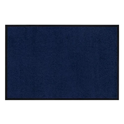 Obrázek andiamo rohožka Verdi pro vstup do domu ideální jako uvnitř nebo v zastřešených venkovních prostorách stěrka domovní dveře 120 x 180 cm, modrá