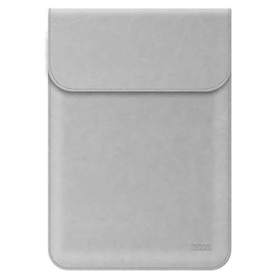 Obrázek TECOOL pouzdro na Laptop 15,6 palců taška notebook, ochranné vodotěsné kůže kompatibilní s 15 MacBook Pro 15,2019 2021 A2485 16 M1, Lenovo Thinkpad Ideapad HP Acer Dell Surface šedá