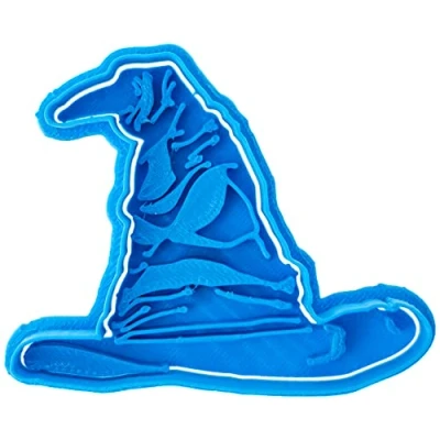 Obrázek Cuticuter Sombrero Seleccionador Harry Potter Ausstechform, Kunststoff, blau, 8x7x1.5 cm