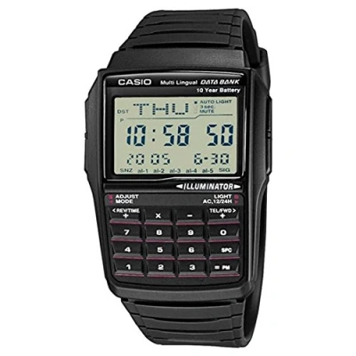 Obrázek Casio Unisex náramkové hodinky Collection, černá, minimální
