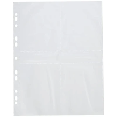 Obrázek Veloflex 5347100 rukávy na fotografie DIN A4, fotografie, sběr, 8 fotografií o výšce 9x13cm, 5 kusů