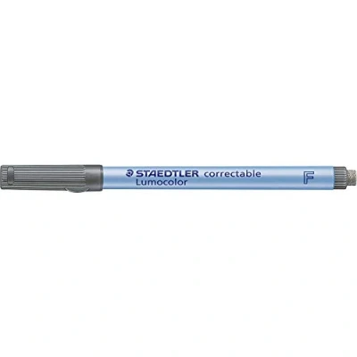 Obrázek Staedtler Lumocolor 305 F 9 fóliové pero tip, opravitelné, asi 0,6 mm, 10 kusů v krabičce, černá