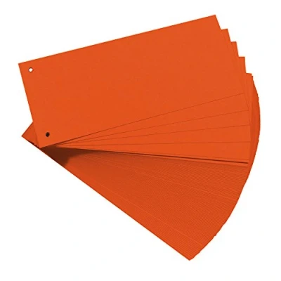 Obrázek Rozlišovač Herlitz 10843647, balení 100 ks, Oranžová