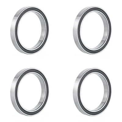 Obrázek 4 kusy kuličkových ložisek 6808 2RS 40 mm x 52 7 dvojitě chráněná drážková kuličková ložiska pro DIY, soustruhy, motory, 3D tiskárny, frézky, různá mechanická zařízení atd.