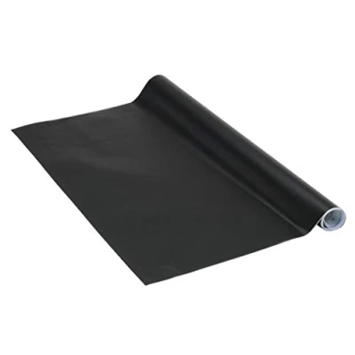 Obrázek Venilia Tabulová fólie samolepicí Křídová na ledničku Tabule černá matná 67,5 cm x 1,5 m, tloušťka 150 μ multifunkční fólie, kuchyňská bez ftalátů Made in EU