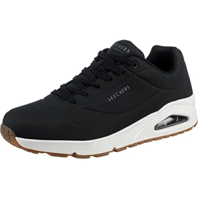Obrázek Skechers UNO Stand On Air pánské sportovní boty, Dark Black Durabuck Trim