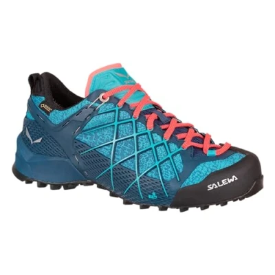 Obrázek SALEWA WS WILDFIRE GTX, Dámské trekkingové a pěší boty, Tyrkysová (Poseidon / Capri 8964), 40.5 EU (7 UK)