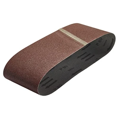 Obrázek wolfcraft 3 hmotnostní brusné pásy Korund K120 76x457