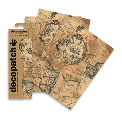 Obrázek Décopatch C806C blistrové balení se 3 stejnými archy č. 806, 30 x 40 cm, 1