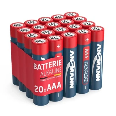 Obrázek ANSMANN Alkalická baterie RED, Micro AAA, blistr 20 ks