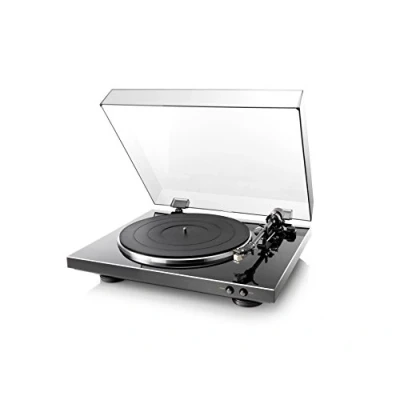 Obrázek Denon plně automatický gramofon DP 300 F (řemenový pohon, integrovaný předzesilovač, automatický) černý