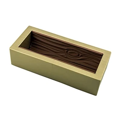 Obrázek Silikomart 25.057.99.0063 KIT MAGIC WOOD SILICONE MOULD BUCHE + BAKIN SHEET TEX07