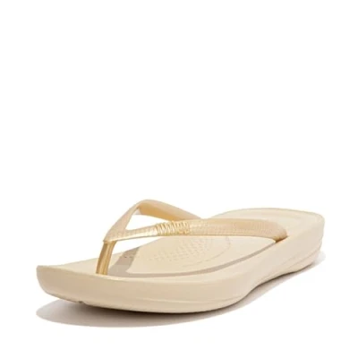 Obrázek Fitflop Iqushion Ergonomic Žabky, Ženy, Velikost: 37, Gold boty