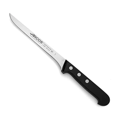 Obrázek Arcos Série Universal filetový nůž steakový čepel Nitrum ušlechtilá ocel 160 mm ruční rukojeť polyoxymetylen (POM) barva černá