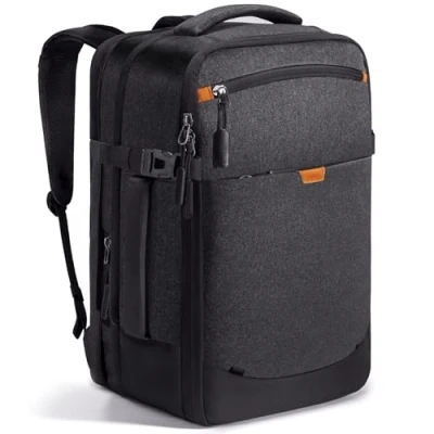 Obrázek Inateck 17 20L Ryanair Handgepäck 40x20x25 Reiserucksack damen herren, Laptop Rucksack kompatibel mit 14 Zoll MacBook Pro, Reisetasche Trolley Gurt und 2 Griffen, Schulrucksack