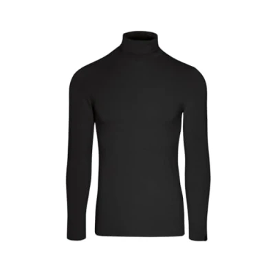 Obrázek Trigema pánské pulovry roláky Slim Fit m černá (černá 008)