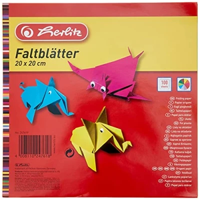 Obrázek Herlitz 247619 Skládací listy 20 x cm, balení 100 ks