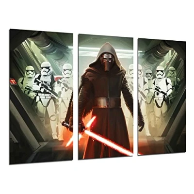 Obrázek Nástěnný obraz Star Wars, Darth Vader, 97 x 62 cm, dřevěný tisk XXL formát umělecký tisk, 26411