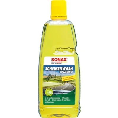Obrázek SONAX koncentrát na čelní sklo Wash Citrus (1 litr) pro ostřikovače oken a světlometů v létě / č. výr. 02603000