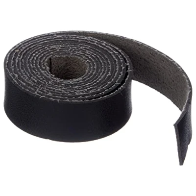 Obrázek Rayher Hobby 83035576 pásek z umělé kůže plochý, 138 x 2 cm, černý