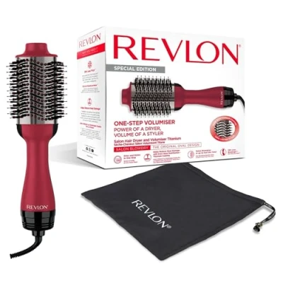 Obrázek Vysoušeč vlasů a volumizér Salon One Step od Revlon s titanovou povrchovou úpravou, RVDR5279UKE