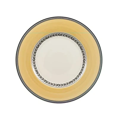 Obrázek Villeroy &amp; Boch Jídelní talíř Audun Fleur, prémiový porcelán, bílý/vícebarevný, 27 cm