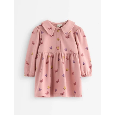 Obrázek Lindex Košilové šaty pro děti, Velikost: 86, Dusty pink