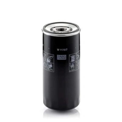 Obrázek Originální olejový filtr MANN FILTER W 1170/7 na výměnu mazicího oleje pro nákladní vozidla