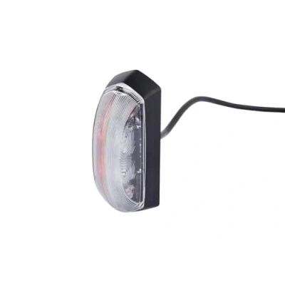 Obrázek HELLA 2XS 205 020 041 obrysové světlo přívěs karavan LED 12V ADR/GGVS/ECE/CCC kabel: 500 mm boční nástavba, černá