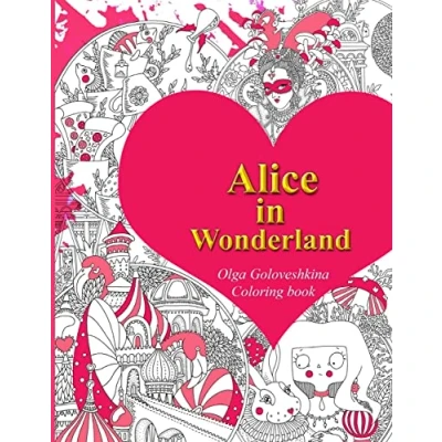 Obrázek Alice in Wonderland Coloring Book