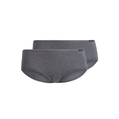 Obrázek Skiny Damen Panty 2ER PACK Boxerky, Ženy, Velikost: 36, Anthracite melange