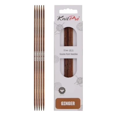 Obrázek Hrot jehličí KnitPro 31005, dřevo, přírodní/hnědá, 15 cm, 3 mm, 5