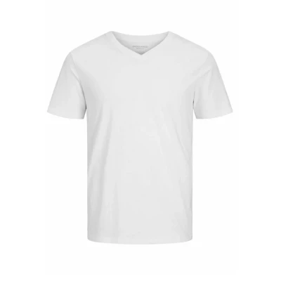 Obrázek Jack &amp; Jones Vausschnitt Jednoduché tričko, Muži, Velikost: Medium, White