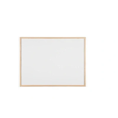 Obrázek Bi Office Budget bílá tabule s dřevěným rámem, omyvatelná za sucha, 5 velikostí na výběr, 80 x 60 cm