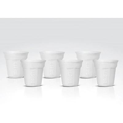 Obrázek Bialetti Y0TZ502 6 šálků na espreso, porcelán, bílý, kusů (balení 1 ks),