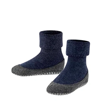 Obrázek Falke Cosyshoe Homesocks WOOLMIX, Silicon GRIP Domácí obuv pro děti, Velikost: 37/38, Dark blue boty
