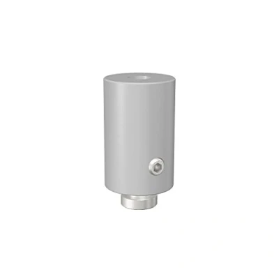Obrázek Flair Deco Deckenträger pro záclonové Kolejnice, vzdálenost 2,5 cm (4 kusy), kov, stříbrná Šedá, 3 x 1,5 cm, 4 jednotky