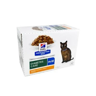 Obrázek HILLS Prescription Diet Kapsička Feline M/D 12x85g