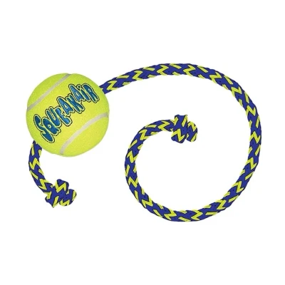 Obrázek Hračka KONG Air tenis míč na šňůrce (M)